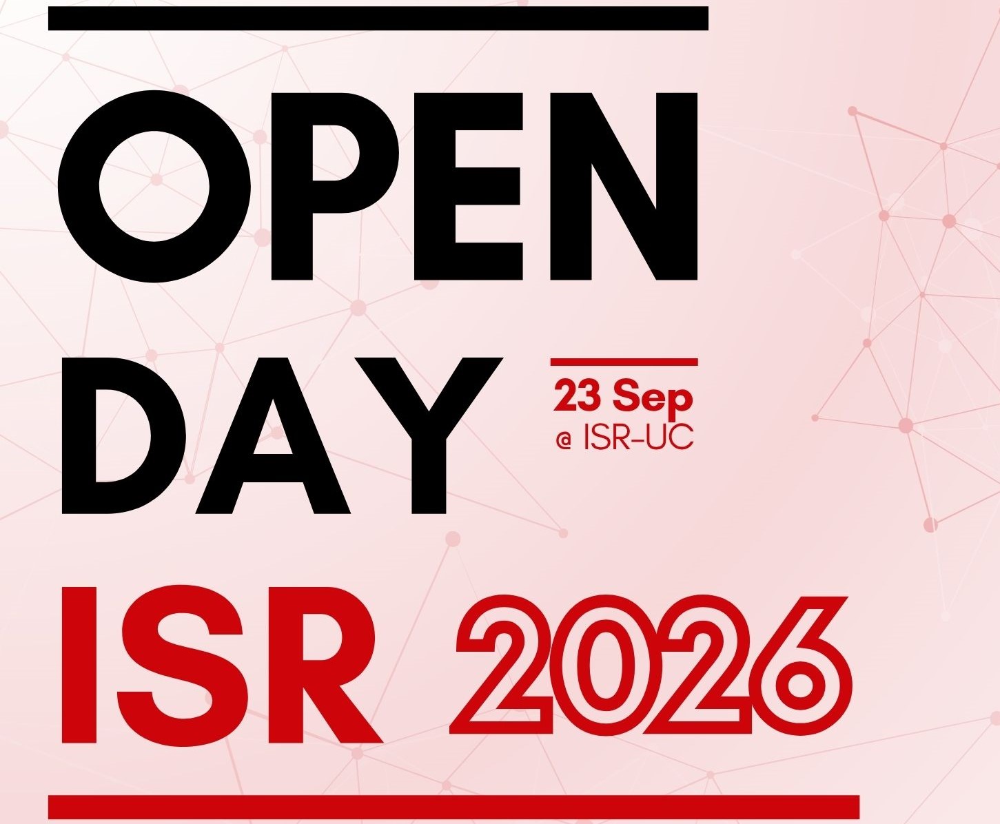 ISR Open Day 2026 | Registrations are open